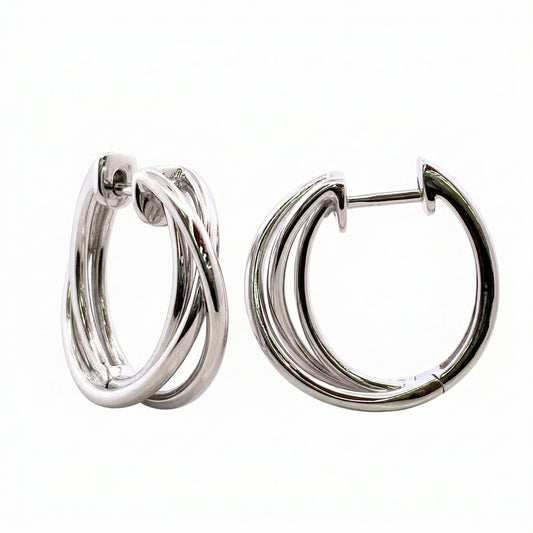 Double Crisscross Earrings