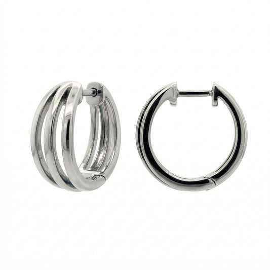 Triple Line Earrings