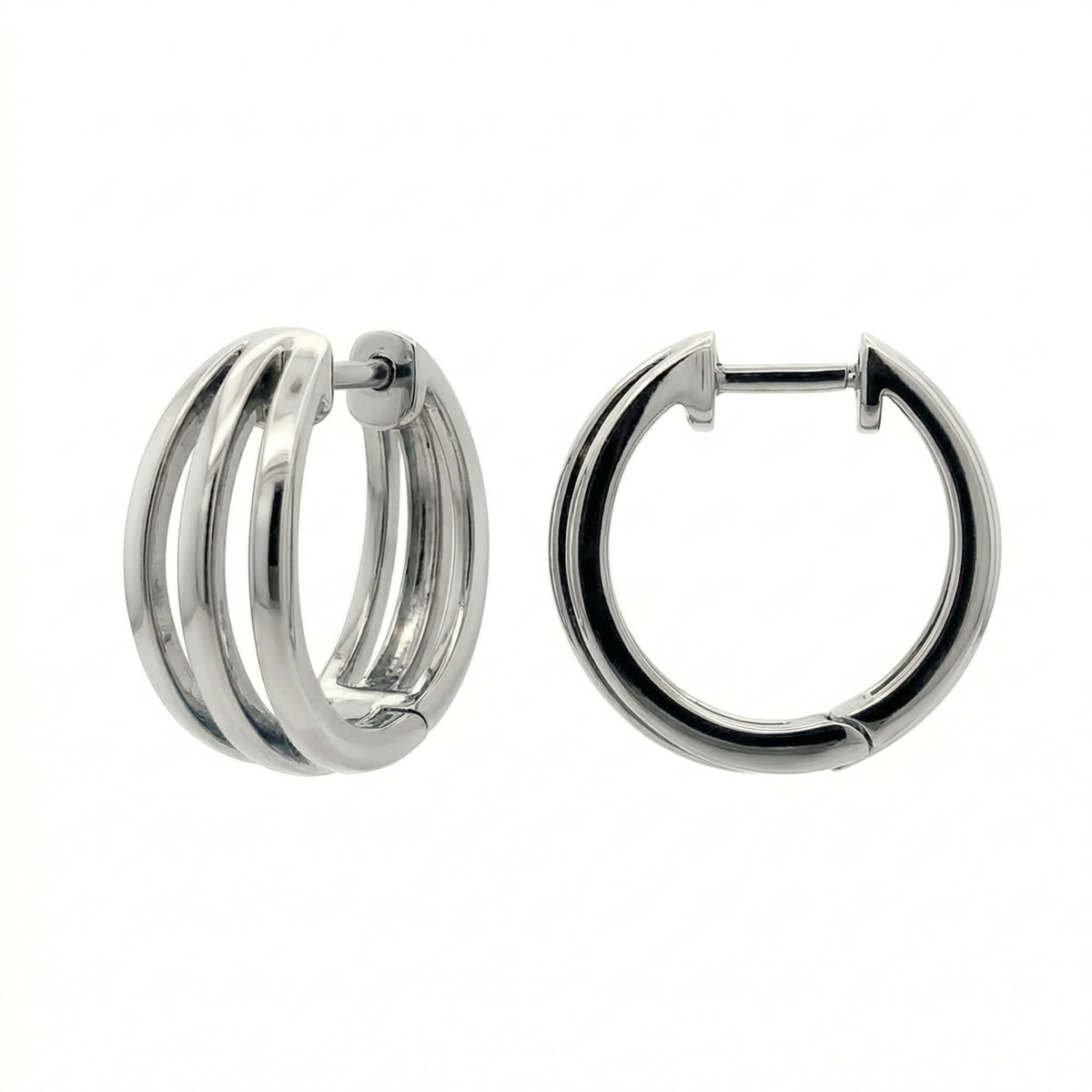 Triple Line Earrings