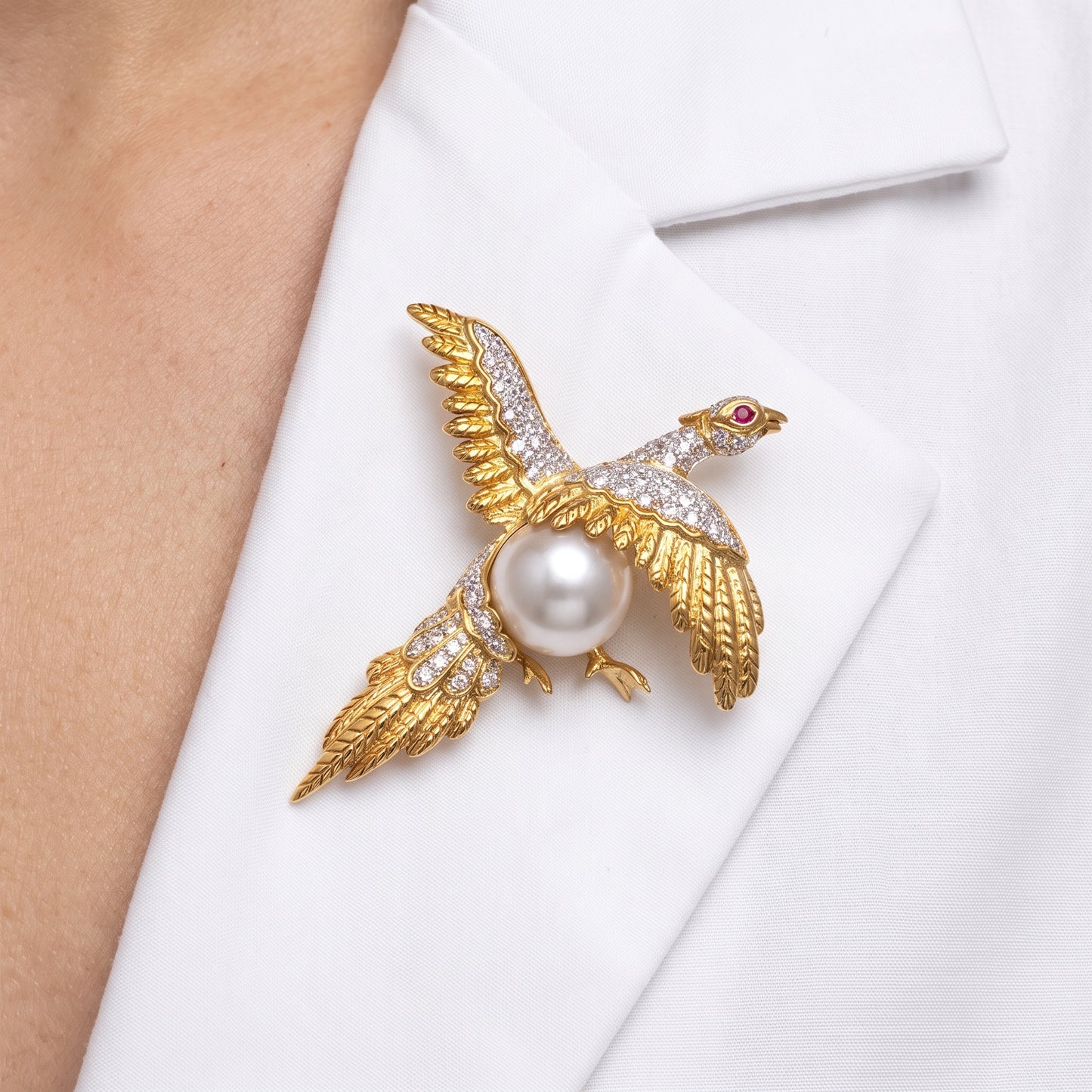 Phoenix Brooch