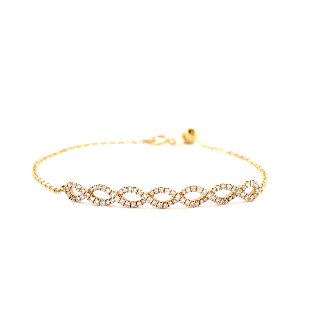 Infinity Diamond Bracelet (FINAL SALE)