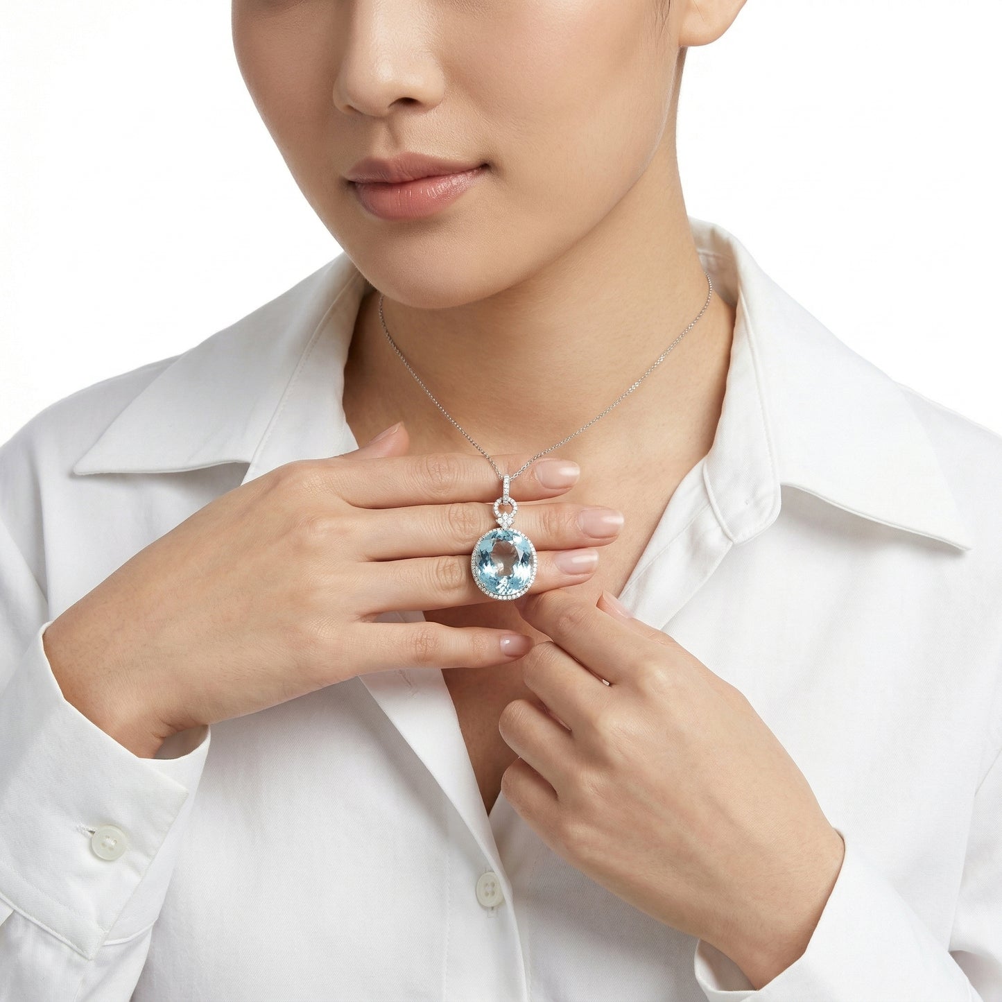55.94 carat Aquamarine Pendant