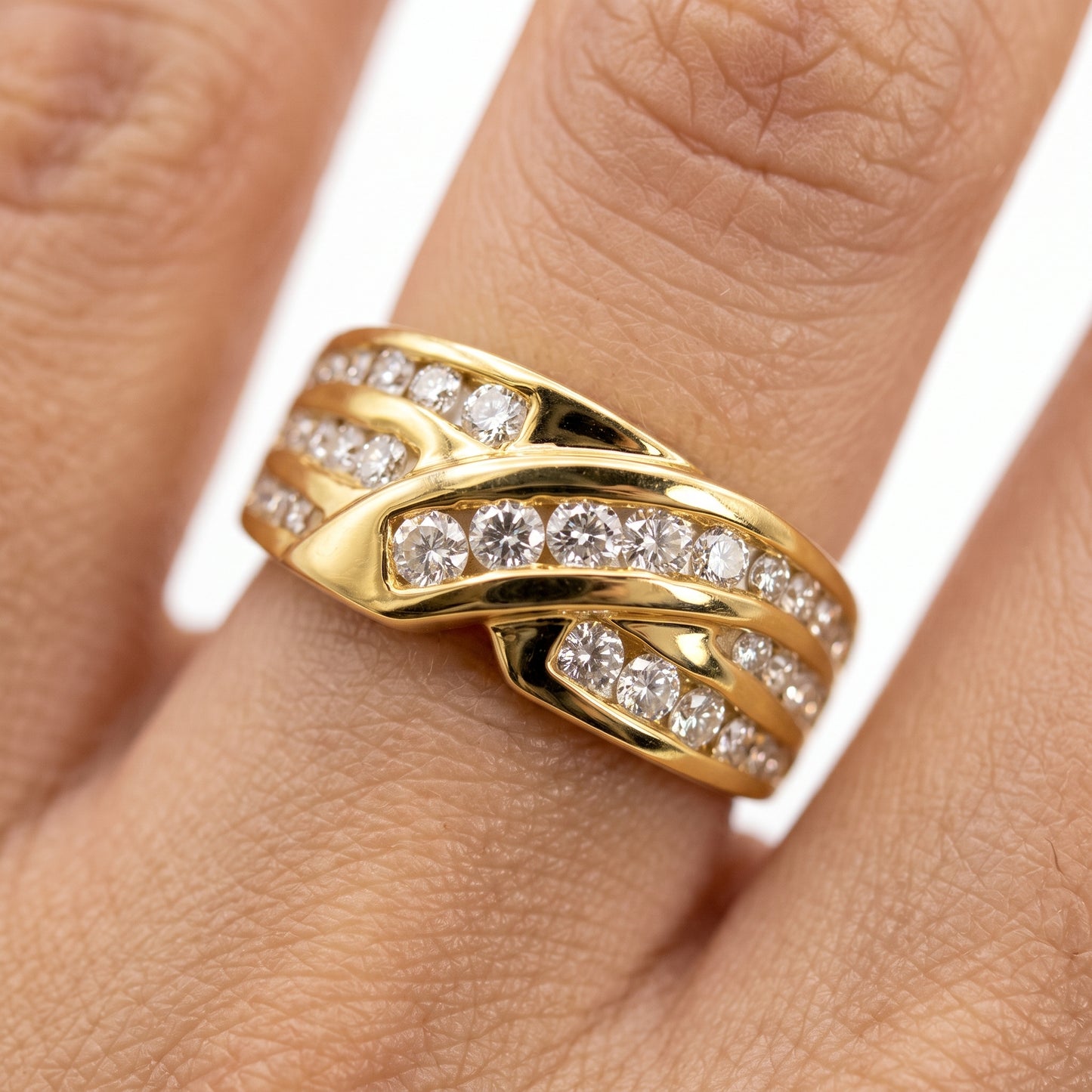38-Diamond Channel-Set Ring