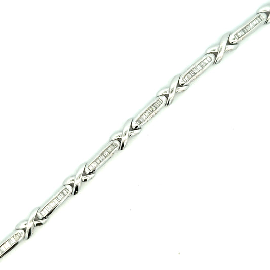 Vintage Diamond Bow Bracelet