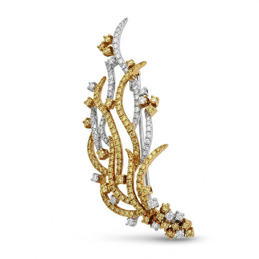 Flame Brooch