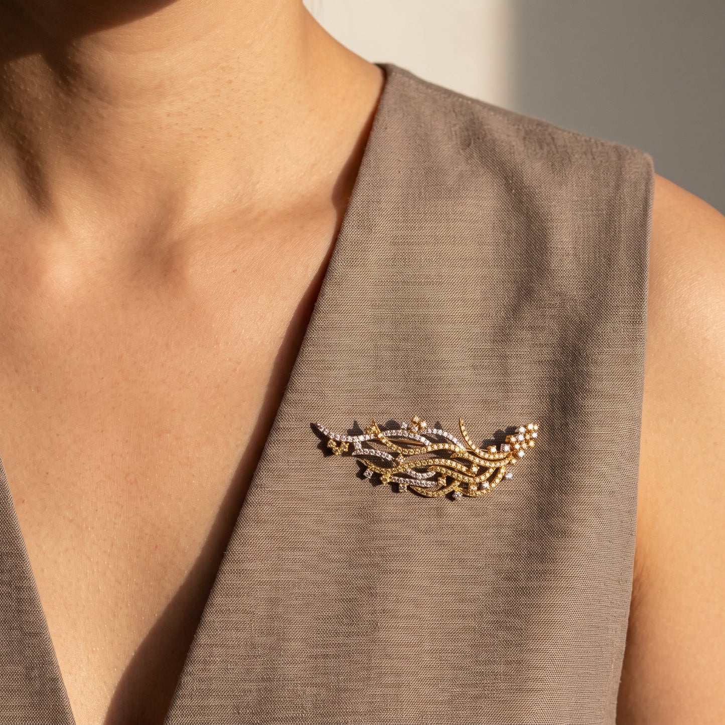 Flame Brooch