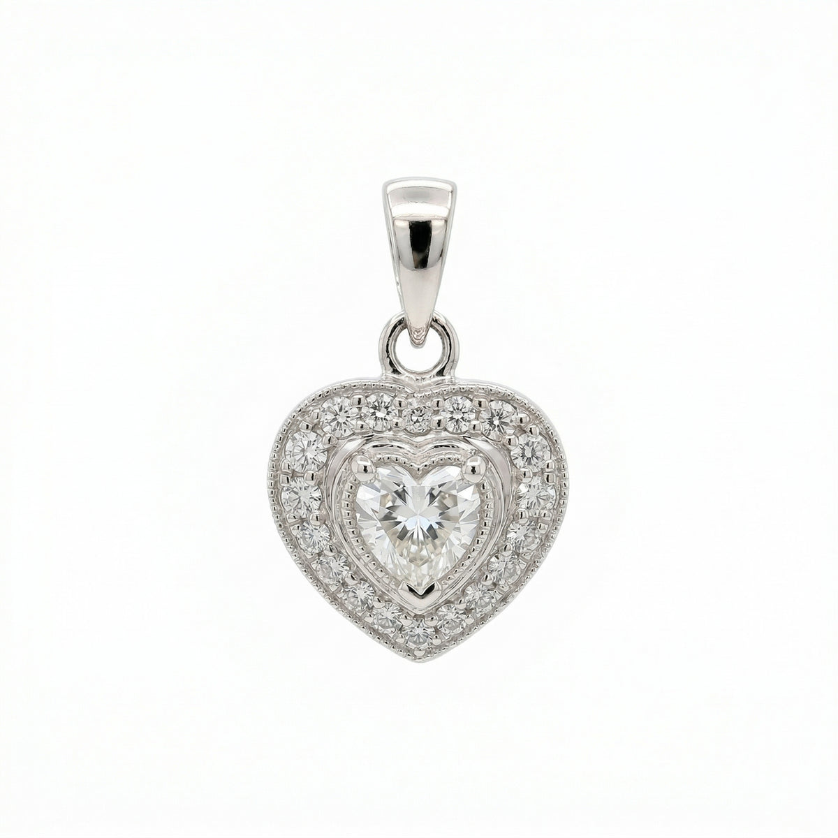 Diamond Heart Pendant
