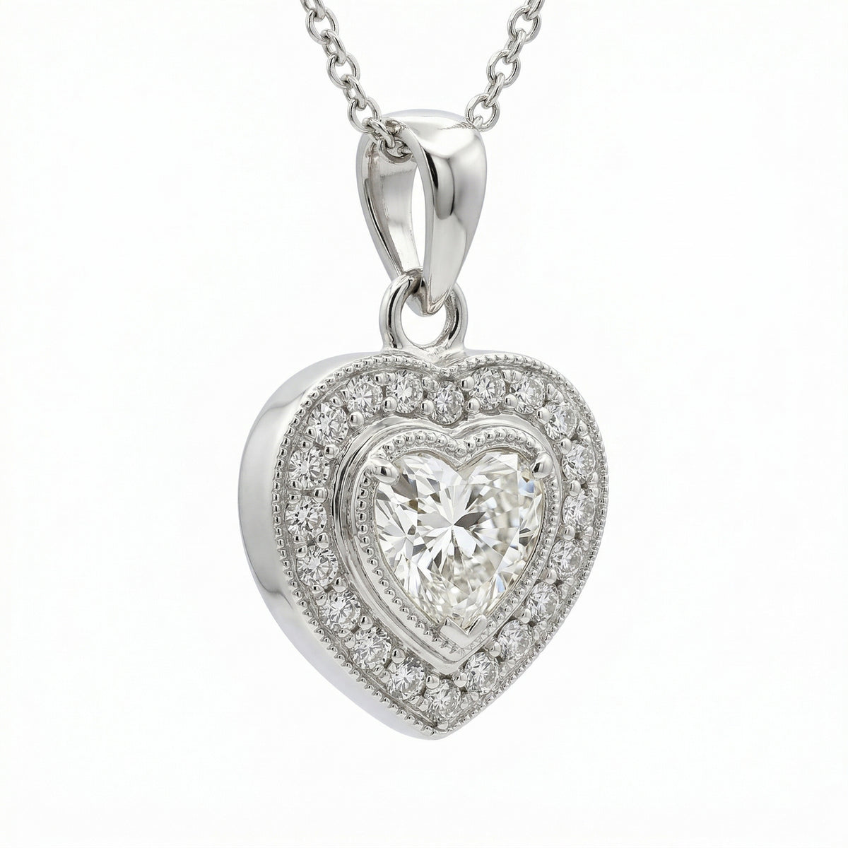 Diamond Heart Pendant
