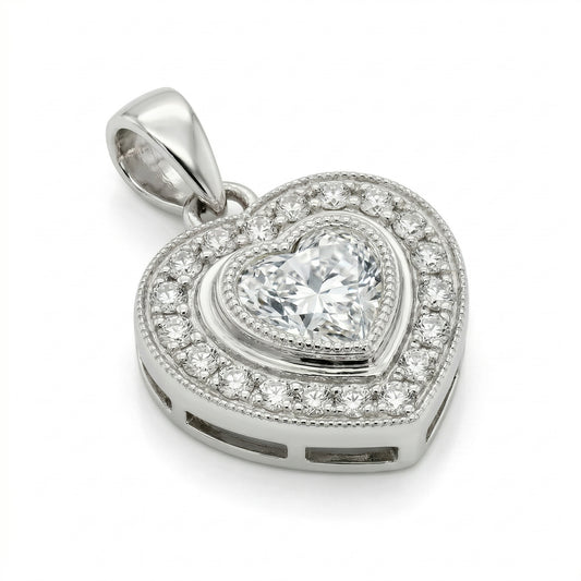 Diamond Heart Pendant