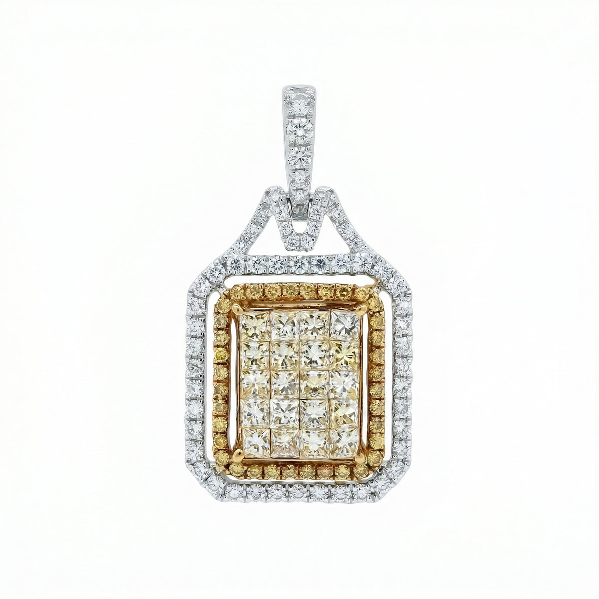 Fancy Yellow Diamond Pendant