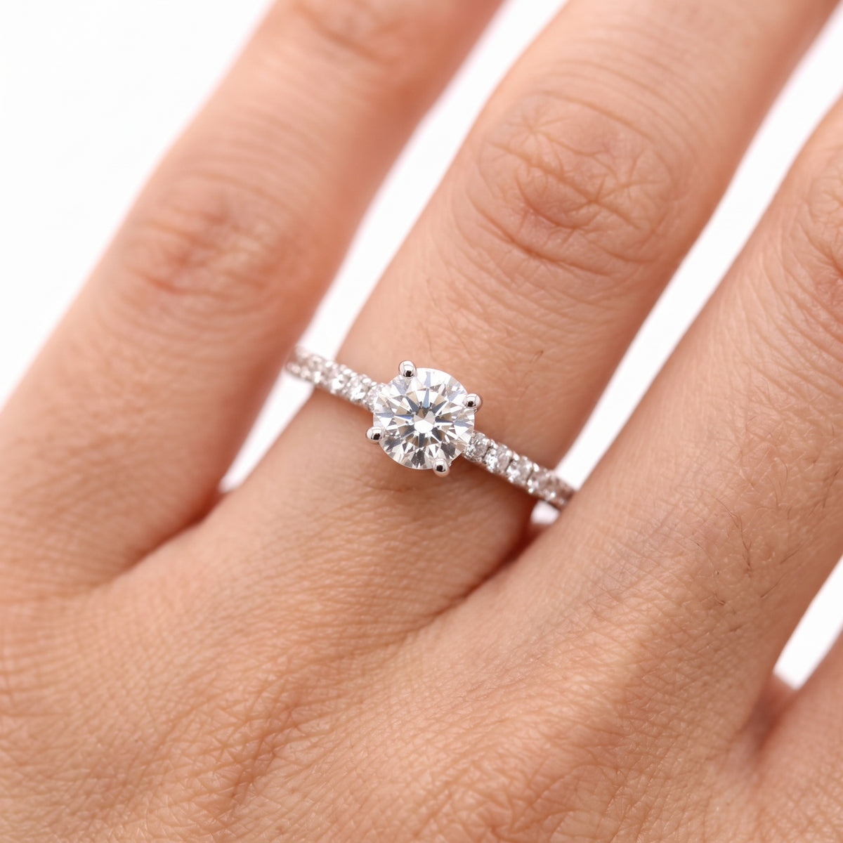 4.5mm Round Diamond & 16-Diamond Ring