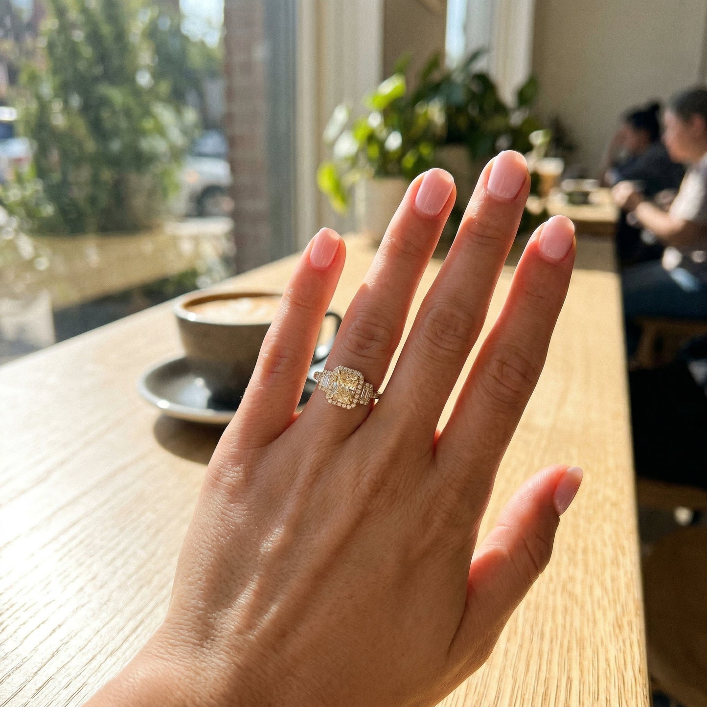 Diamond Squares Ring