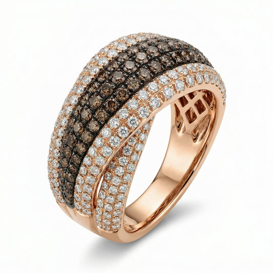 Brown Diamond Ring