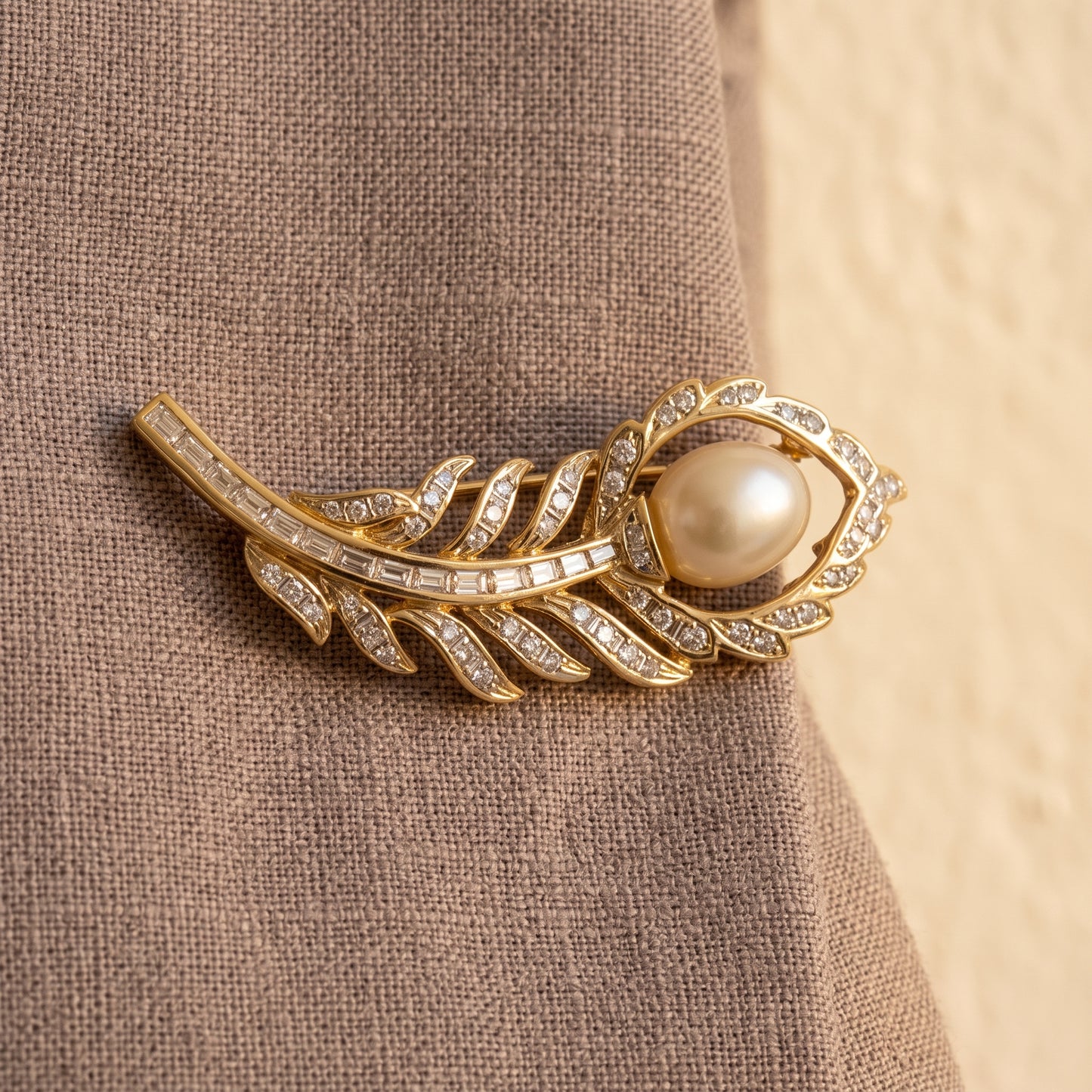Leaf Brooch