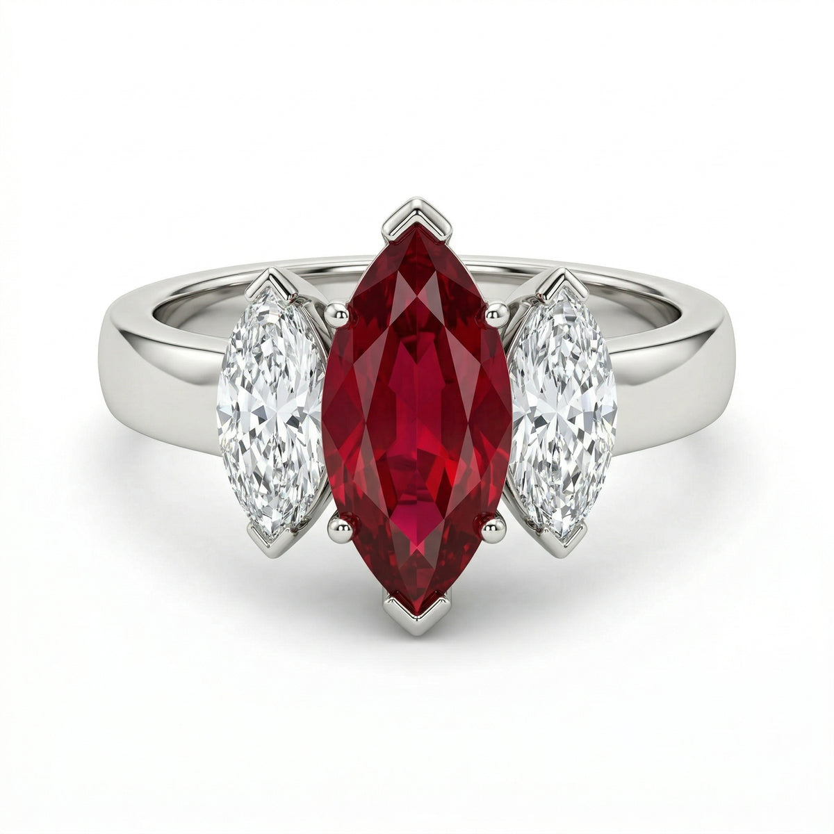 Ruby Marquise Ring