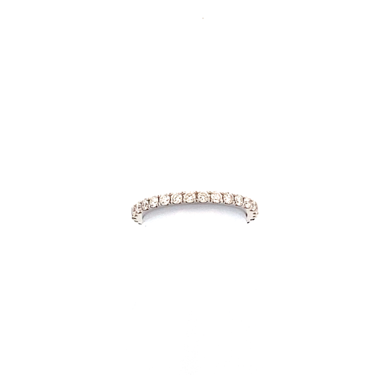 Diamond/Sapphire Split Eternity Band