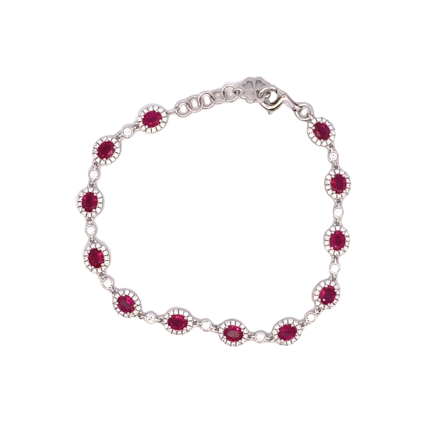 Ruby Circle Bracelet - China Art & Jewelry
