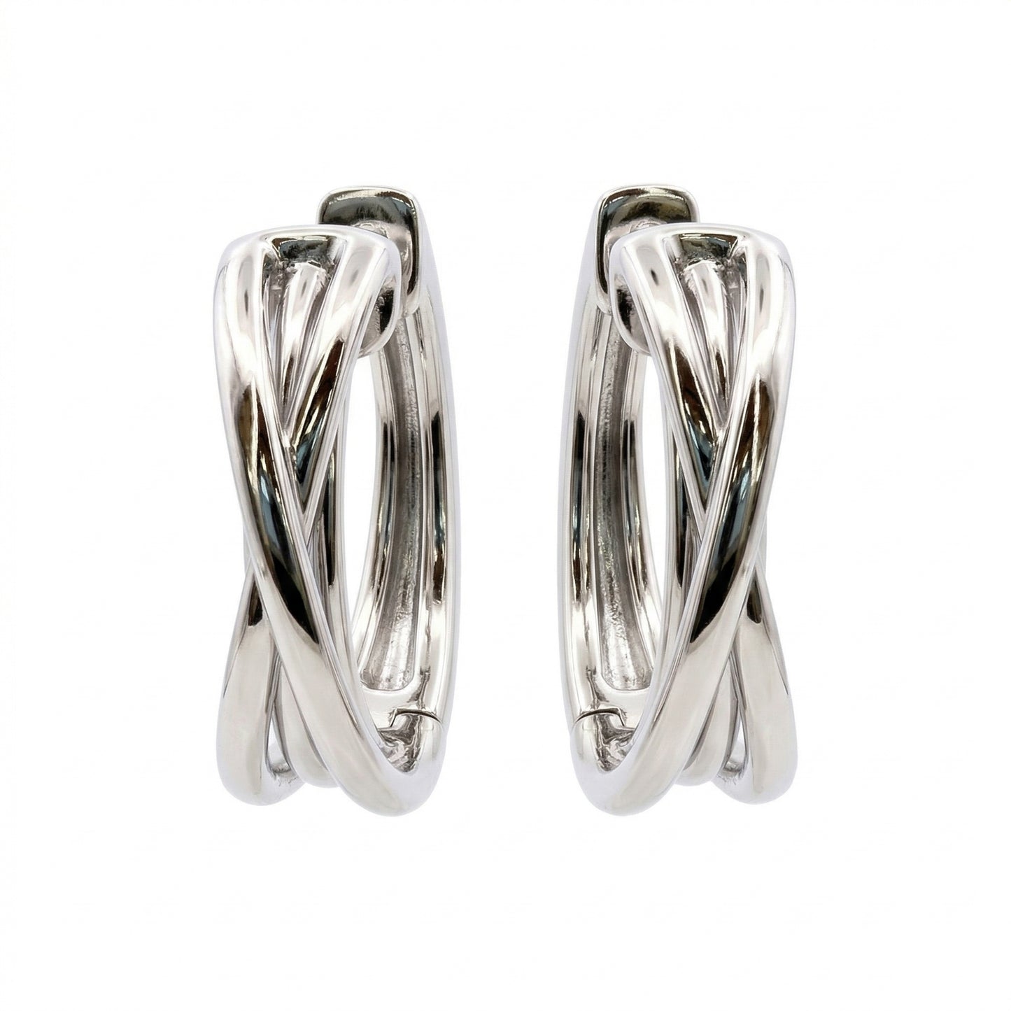 Double Crisscross Earrings