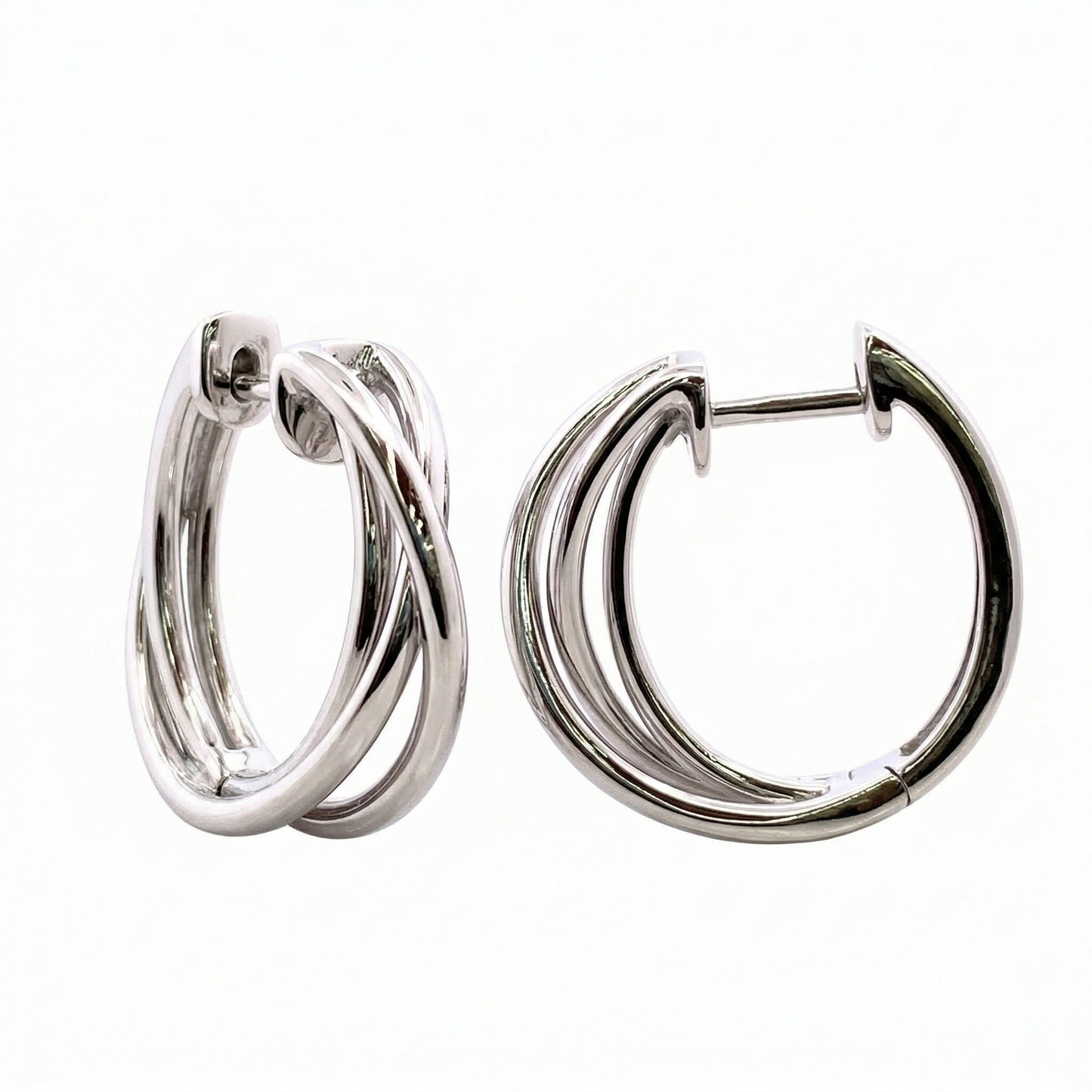 Double Crisscross Earrings