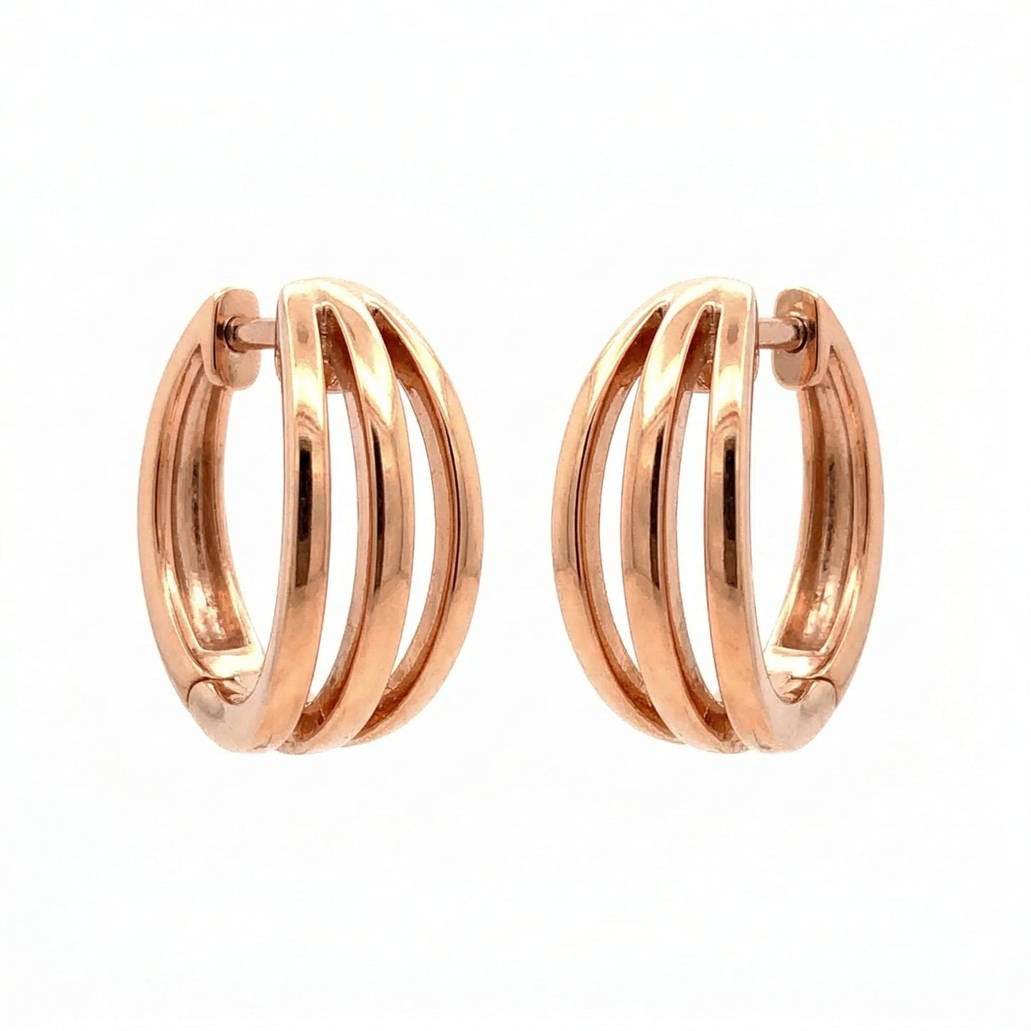 Triple Line Earrings