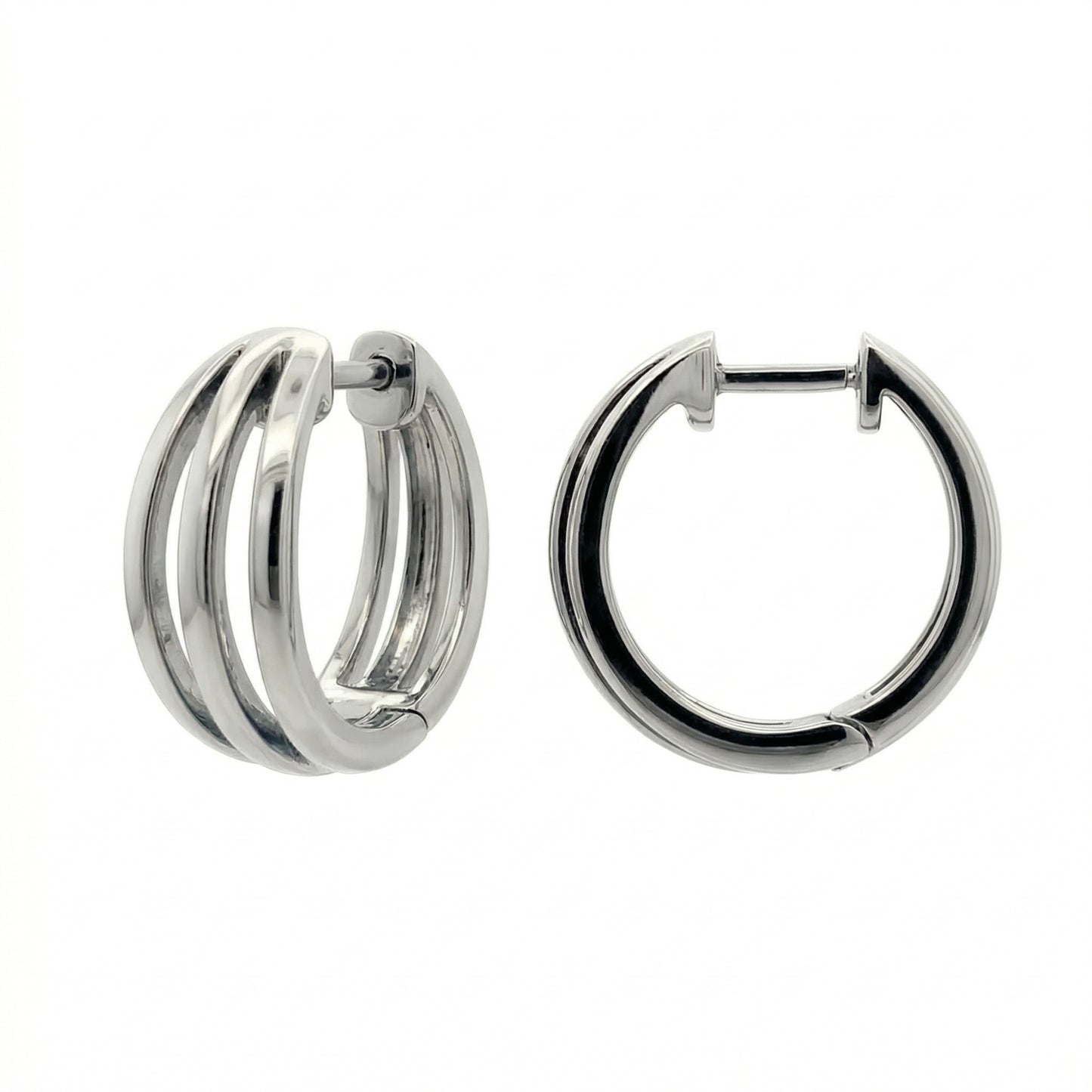 Triple Line Earrings