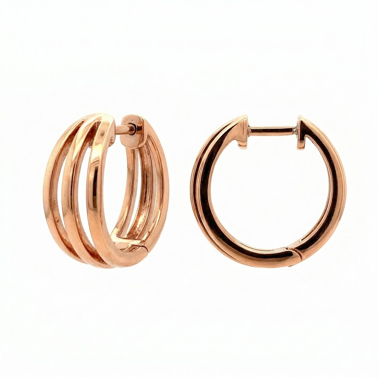 Triple Line Earrings