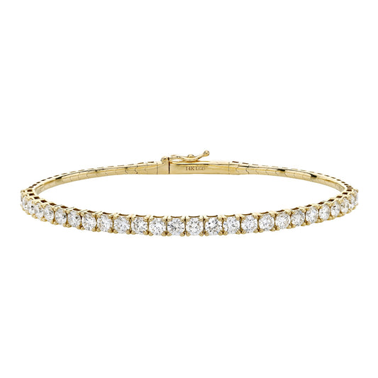 Lab Diamond Flexible Bangle