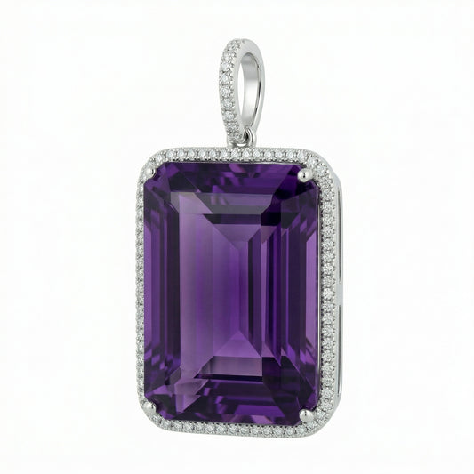48.89 carat Amethyst Pendant