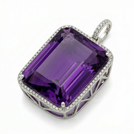 48.89 carat Amethyst Pendant