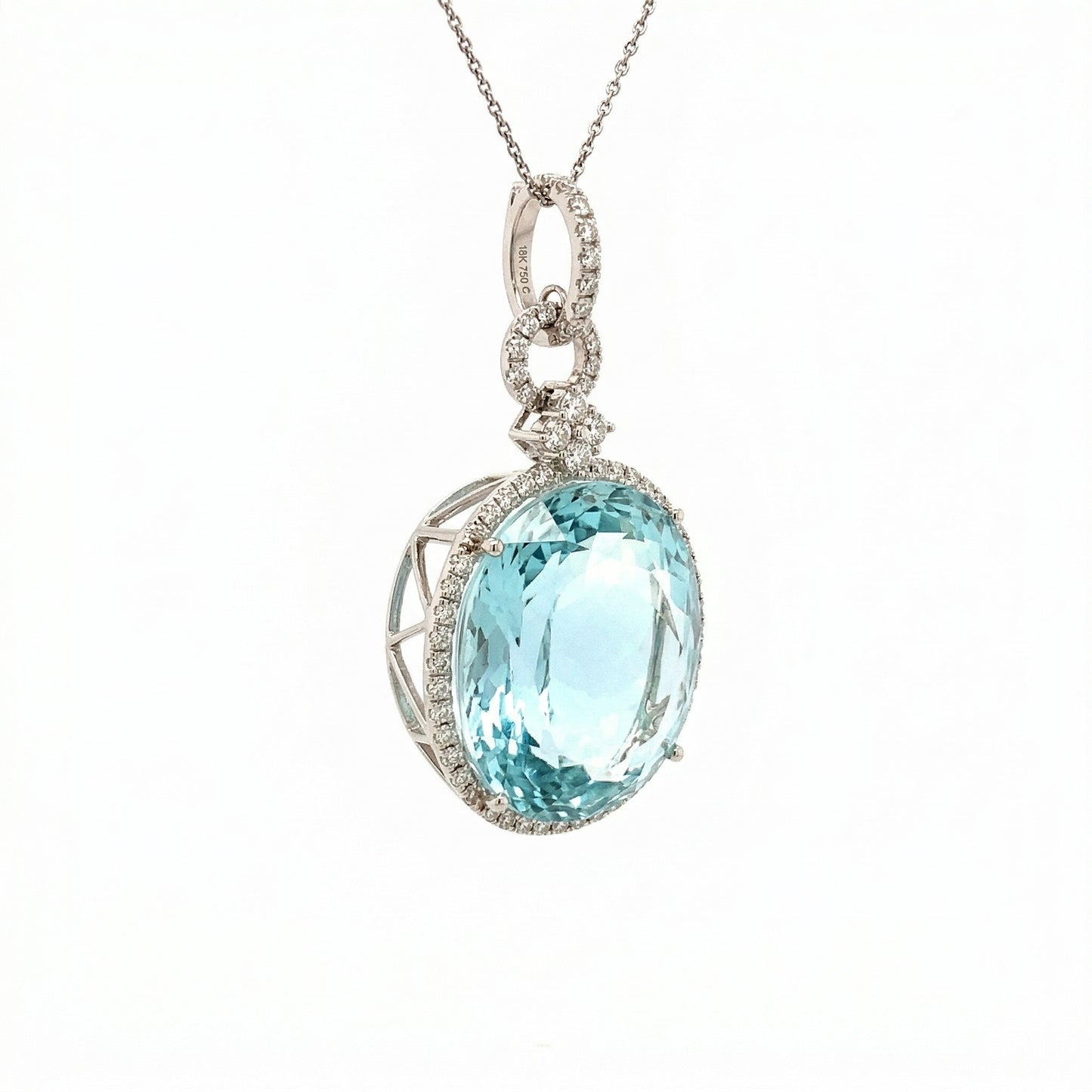 55.94 carat Aquamarine Pendant