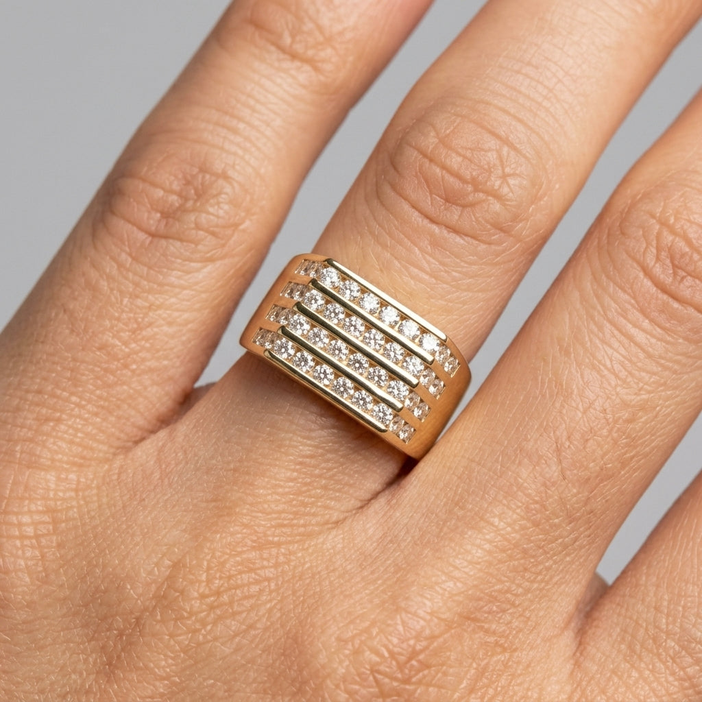 CA470 worn on hand