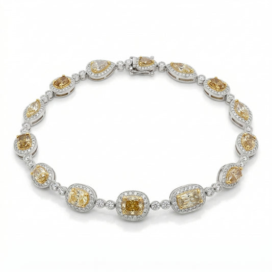 Multi-color Diamond Luxury Bracelet