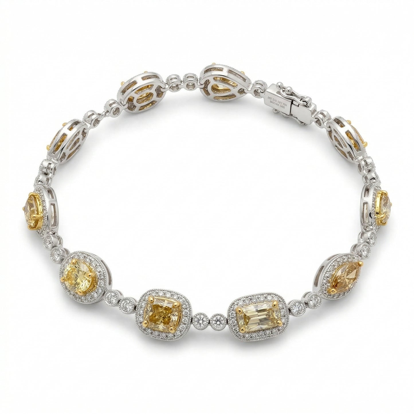 Multi-color Diamond Luxury Bracelet