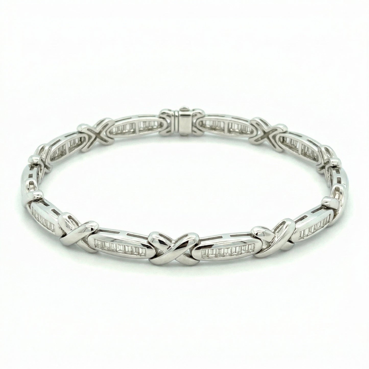 Vintage Diamond Bow Bracelet
