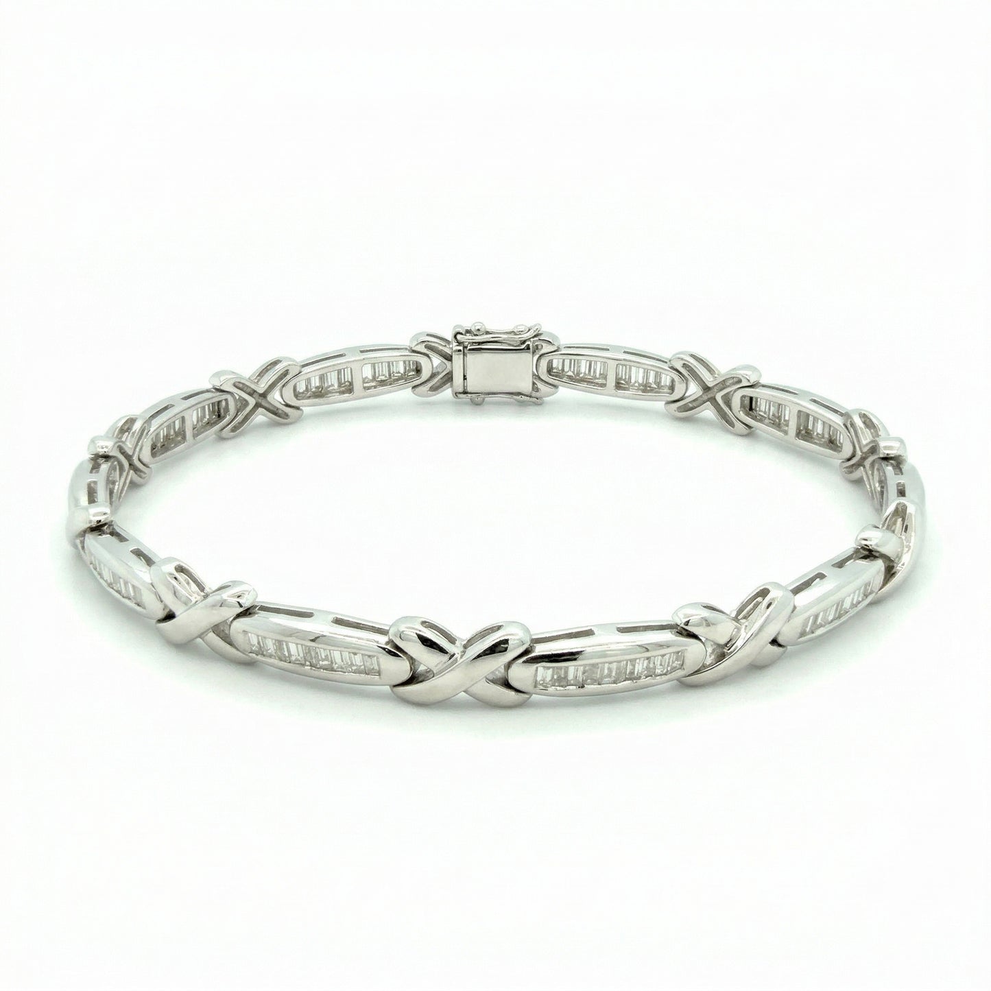 Vintage Diamond Bow Bracelet