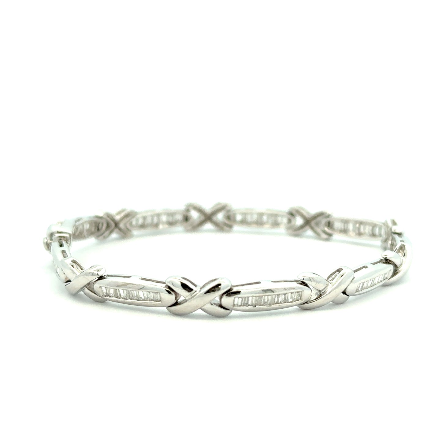 Vintage Diamond Bow Bracelet