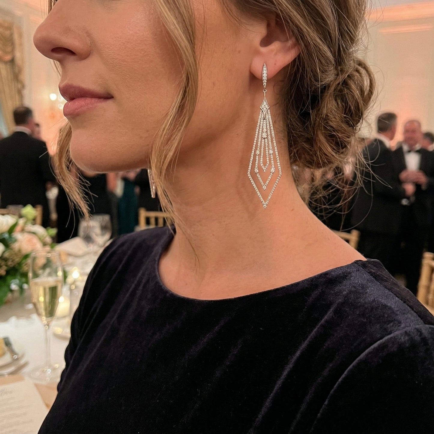 Gala Diamond Earrings