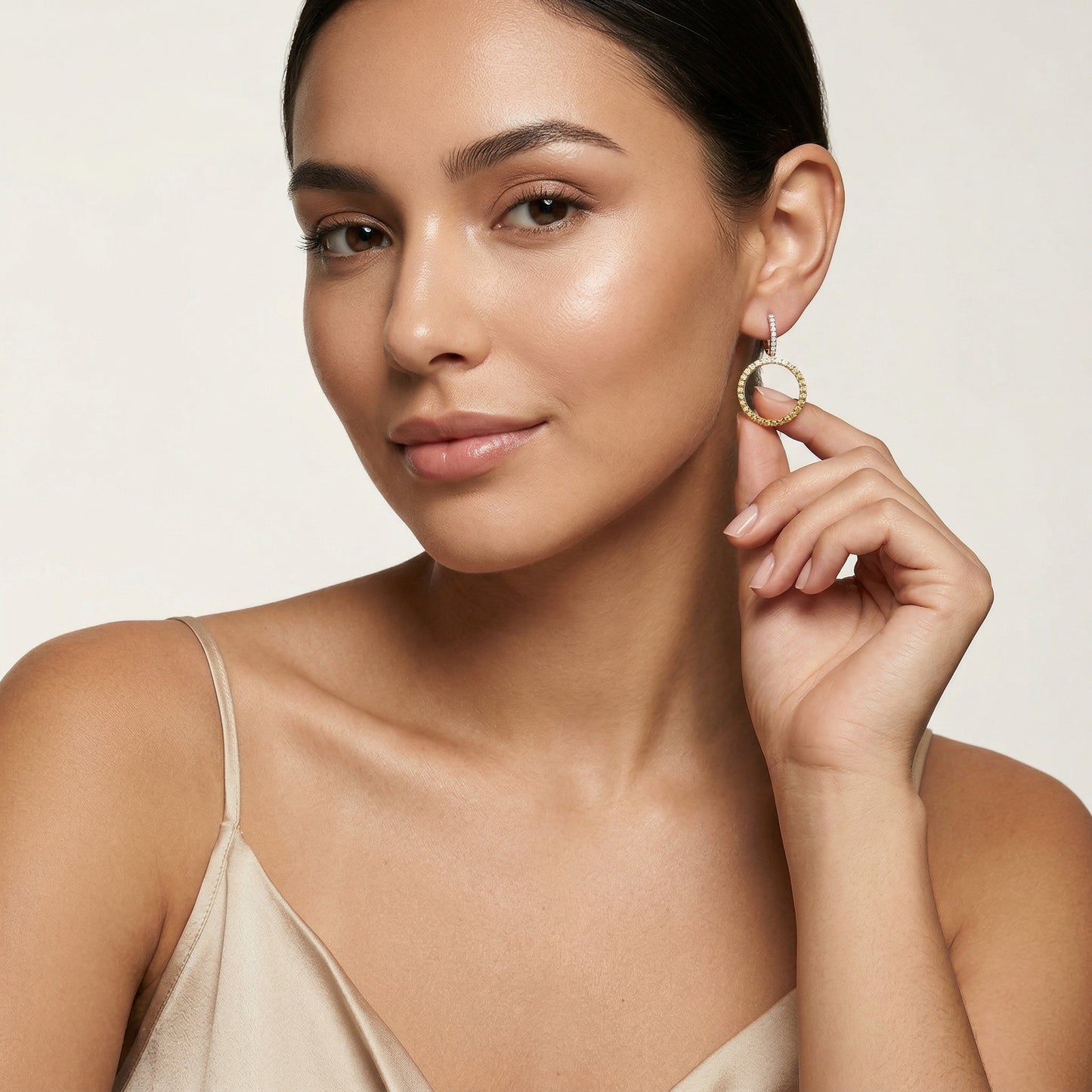 Yellow Diamond Spectrum Earrings