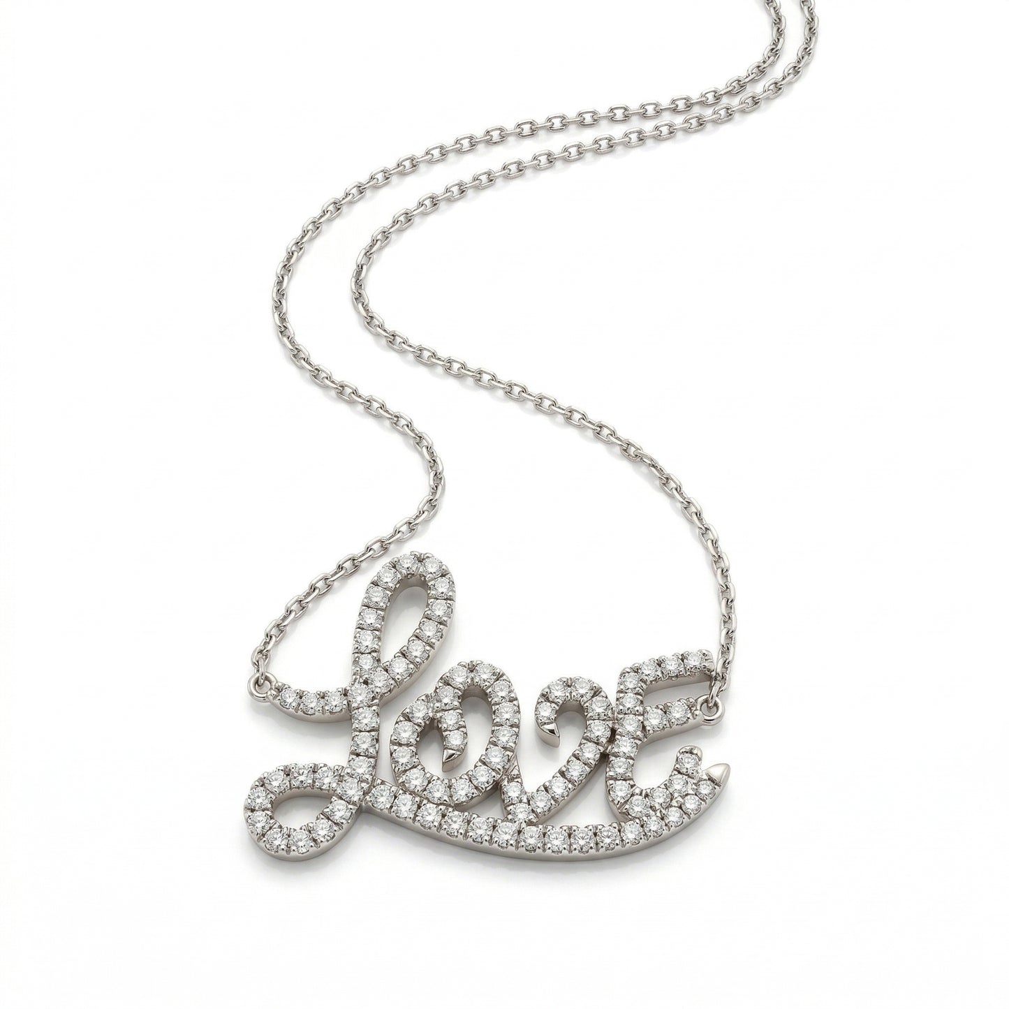 Diamond Love Necklace