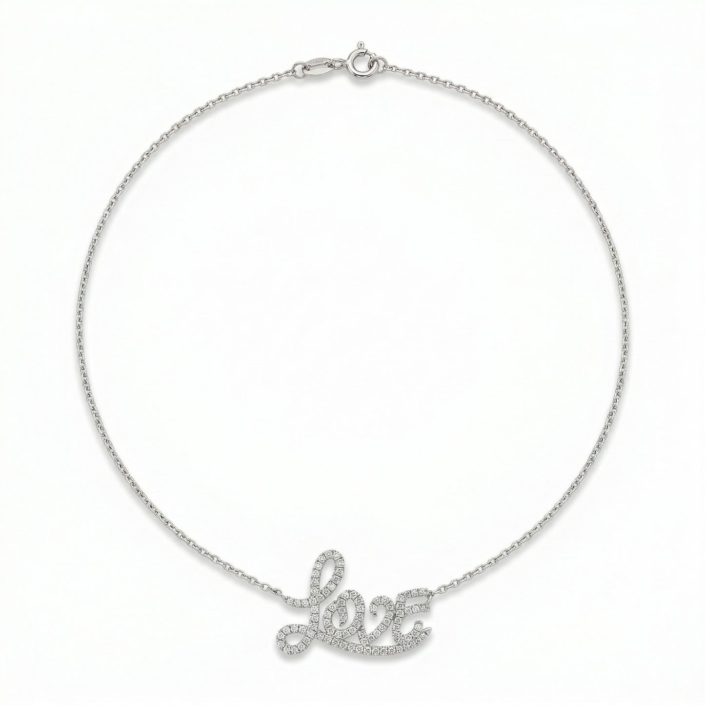 Diamond Love Necklace