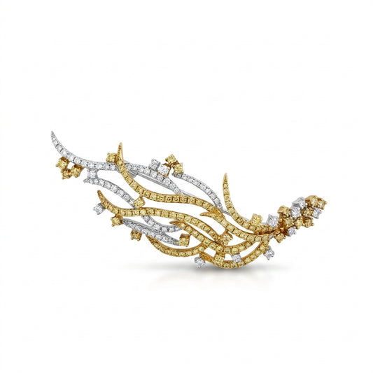 Flame Brooch
