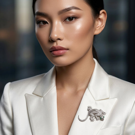 Lizard Brooch