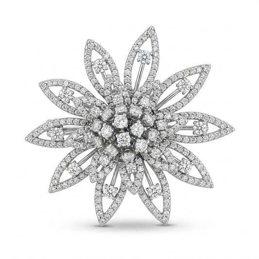Flower Blossom Brooch