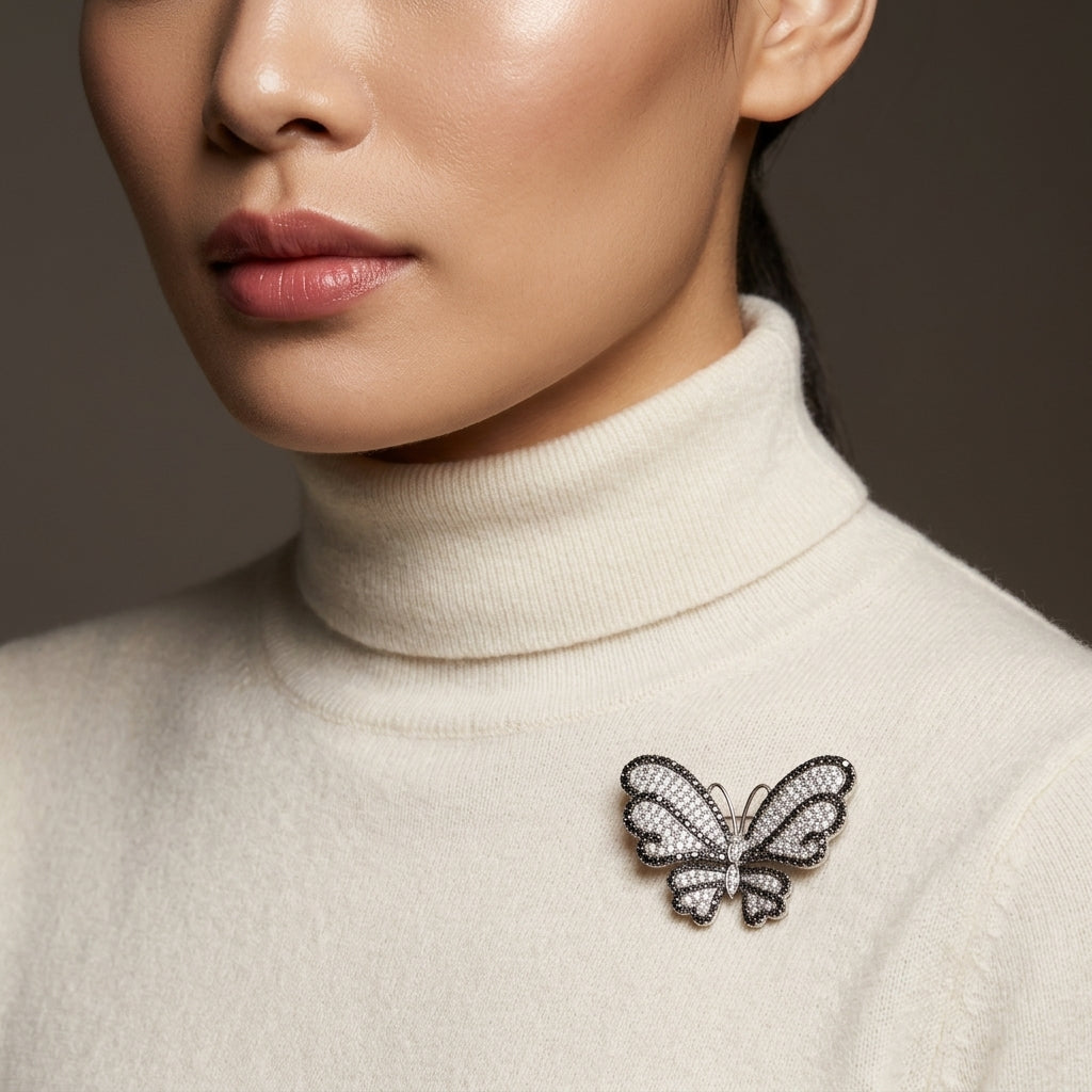 Black and White Butterfly