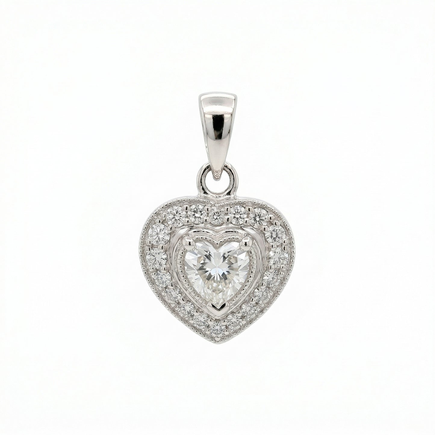 Diamond Heart Pendant