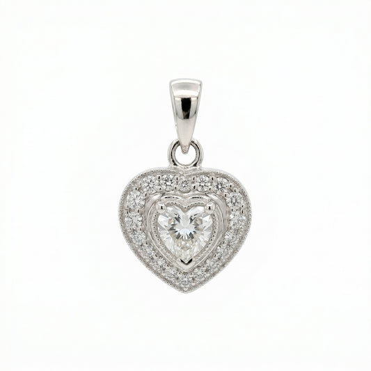 Diamond Heart Pendant