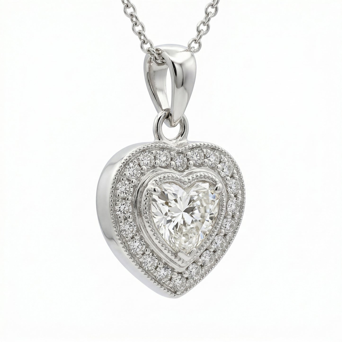 Diamond Heart Pendant