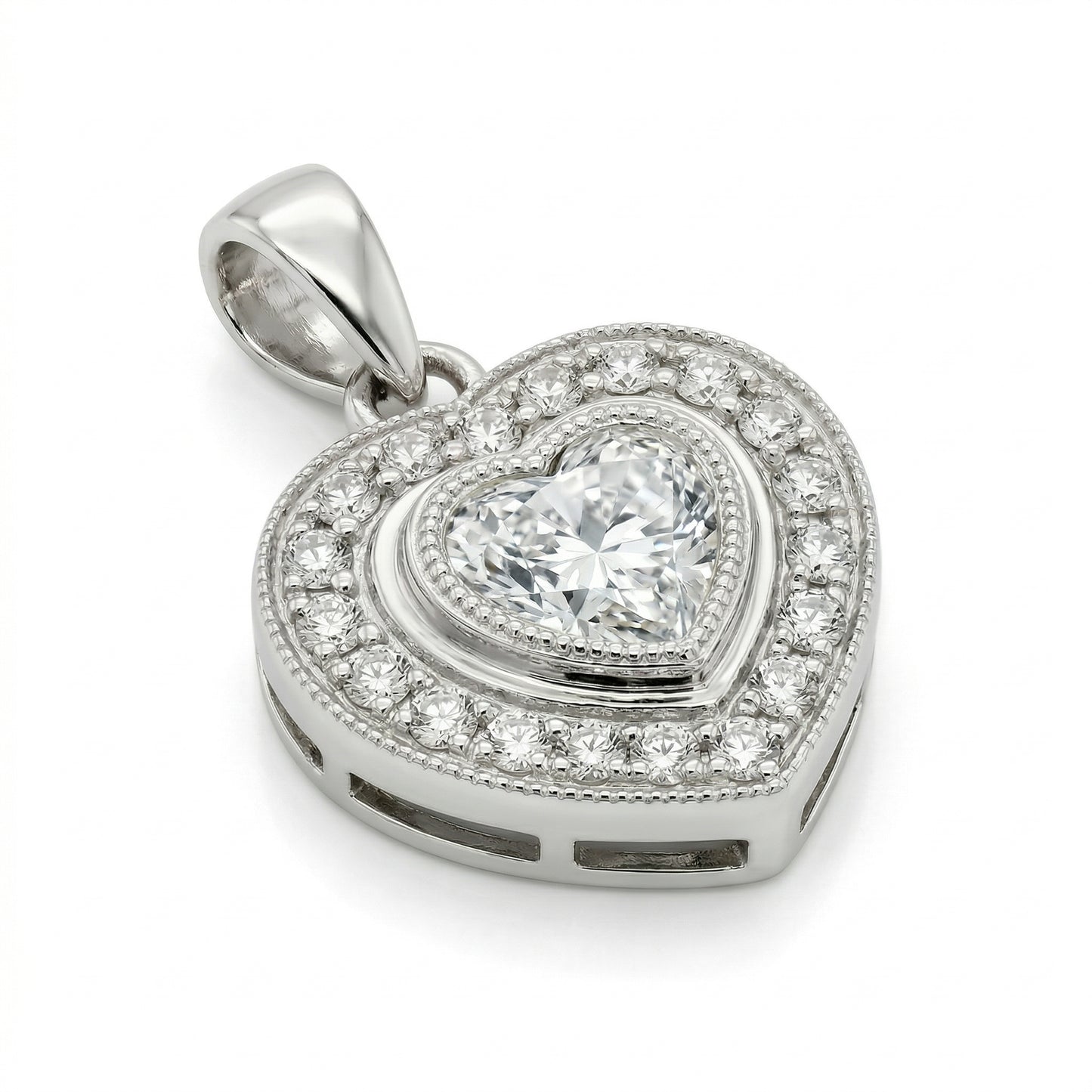 Diamond Heart Pendant