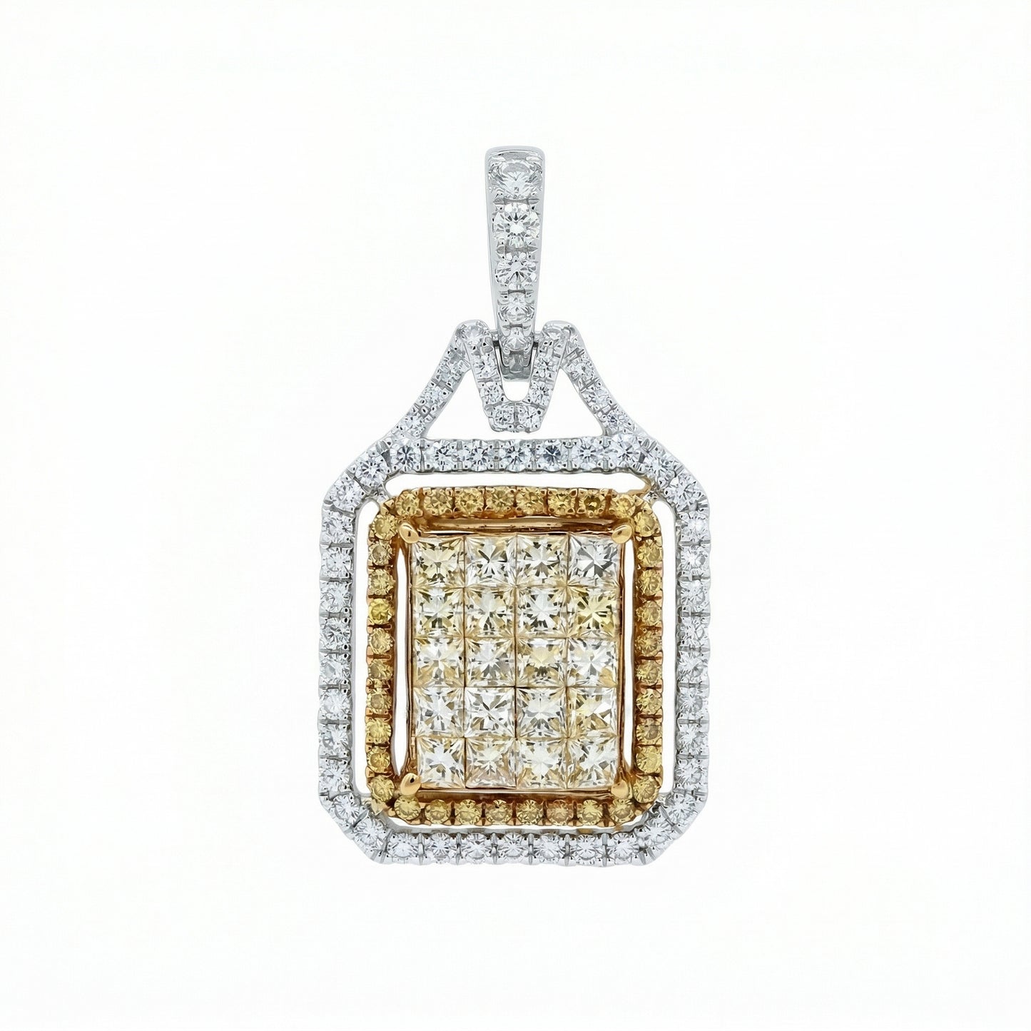 Fancy Yellow Diamond Pendant
