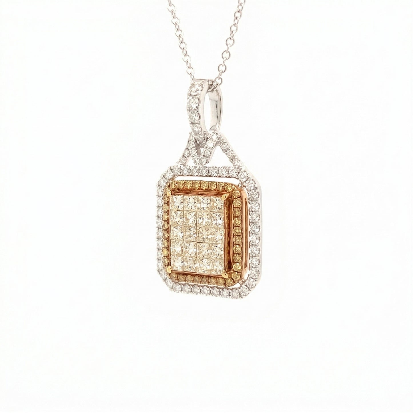 Fancy Yellow Diamond Pendant
